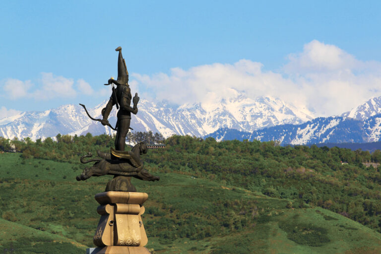 Independence Monument in Almaty
