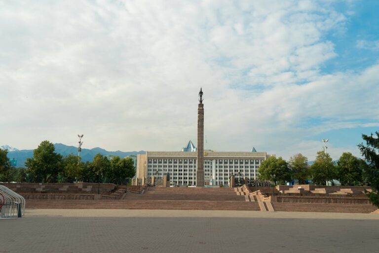 Republic Square Almaty Kazakh