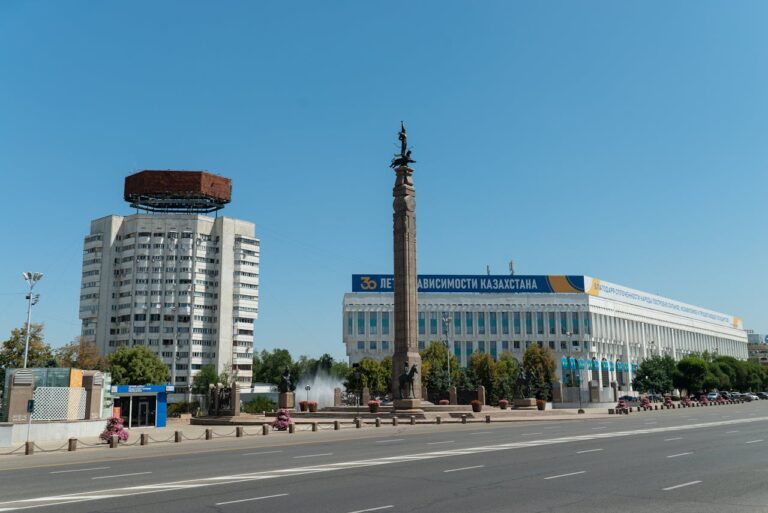 Republic Square Almaty Kazakhstan