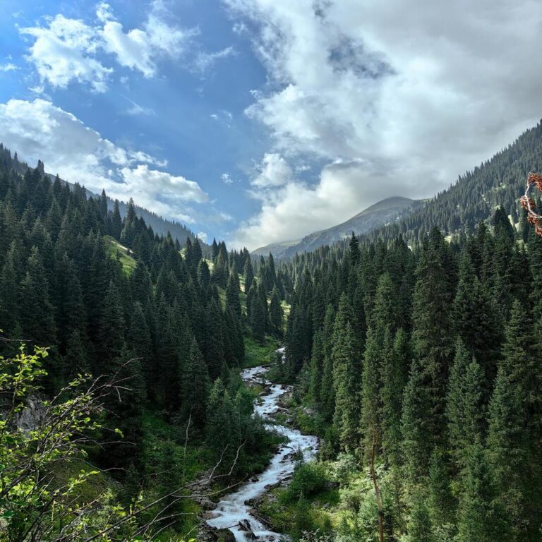Alma-Arasan gorge near Almaty
