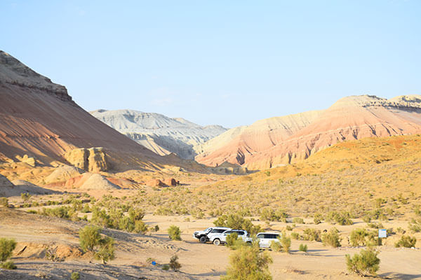 The Aktau Mountains