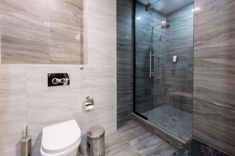 Bathroom of Luxury room in Reikartz Sky Almaty