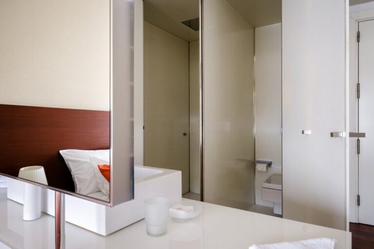 Bathroom of Standard double Room in Park Almaty