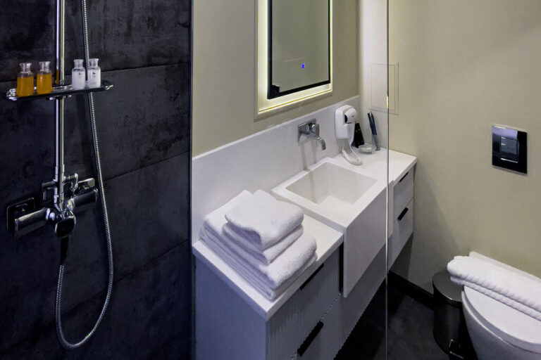Bathroom of Superior Premium in Hotel Kazakhstan