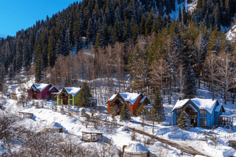 Chalet in Oi-Qaragai Mountain resort