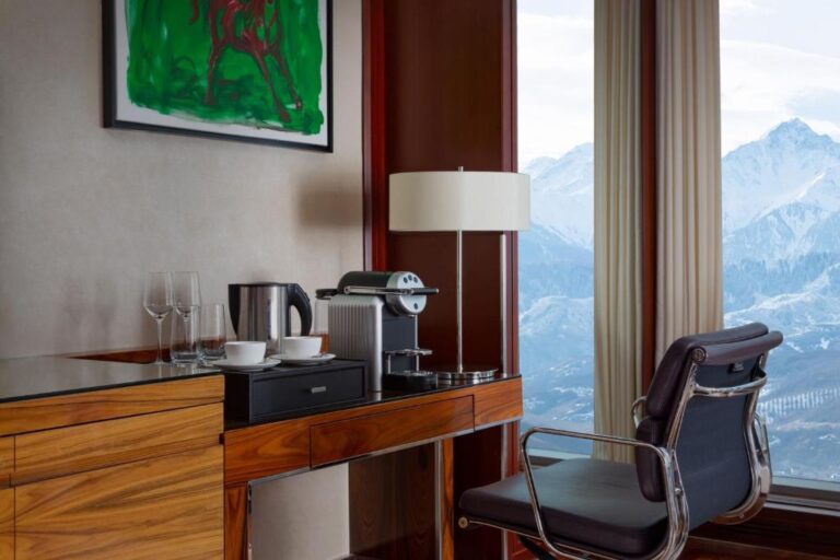 Deluxe room - city view in Ritz Carlton Almaty