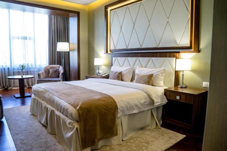 Deluxe room in Garden Park Inn Almaty
