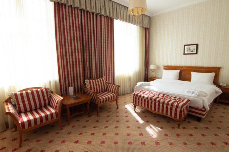 Deluxe room in Grand Tien Shan Hotel Almaty