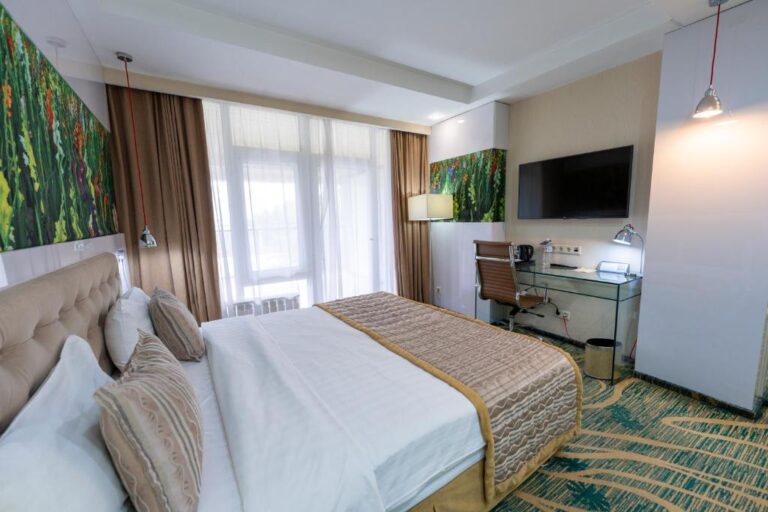 Deluxe terrace in Kazzhol hotel almaty