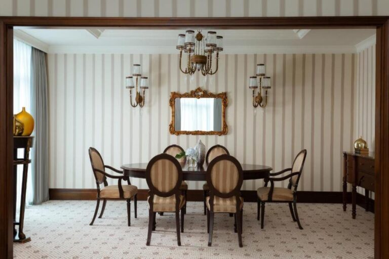 Dining Room of Executive Suite in Rixos Almaty