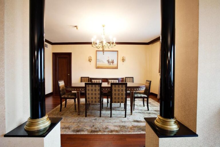 Dining Room of Presidential Suite in InterContinental Almaty