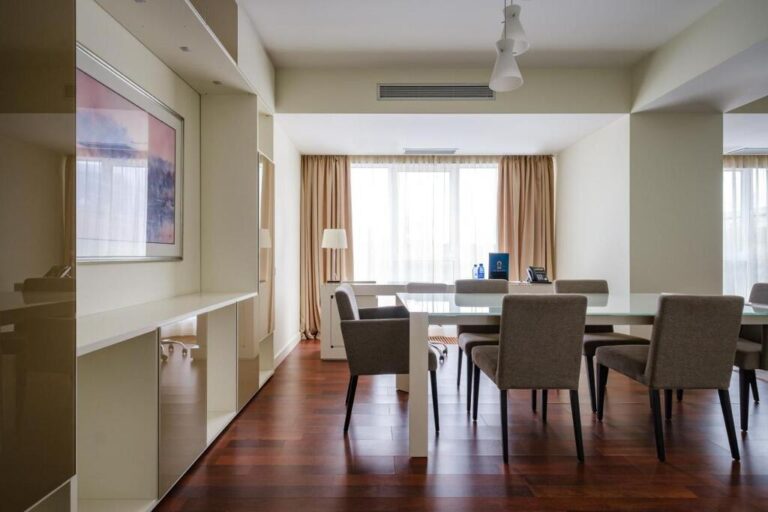 Dining area of Executive Suite in Park Almaty