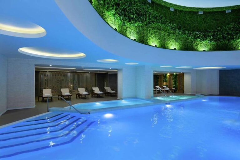 Indoor Pool in DoubleTree by Hilton Almaty