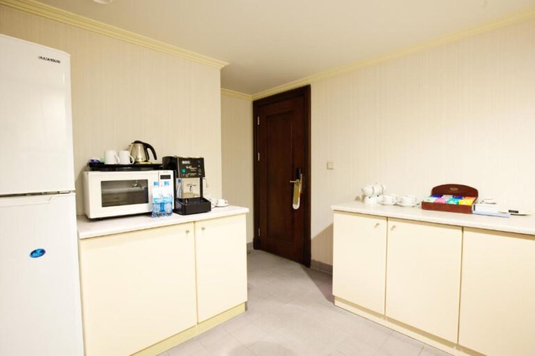Kitchen in Presidential Suite in InterContinental Almaty