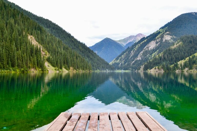 Kolsai Lake in Kazakhstan