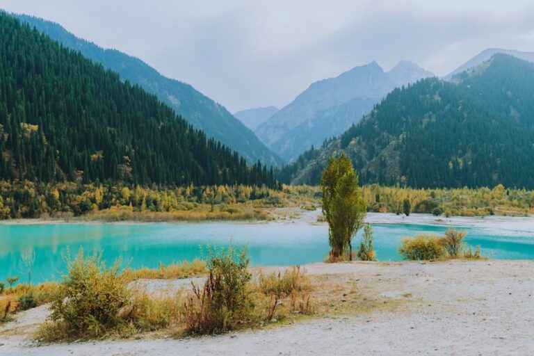 Lake Issk Kazakhstan