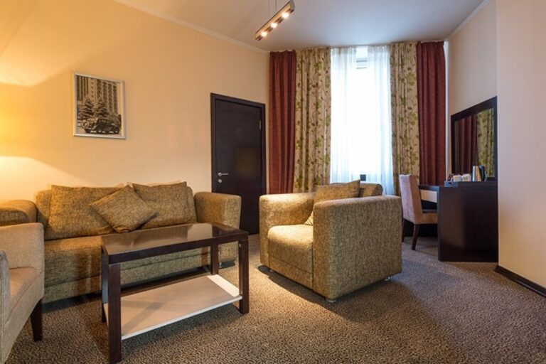 Living Room of King suite in Hotel Kazakhstan