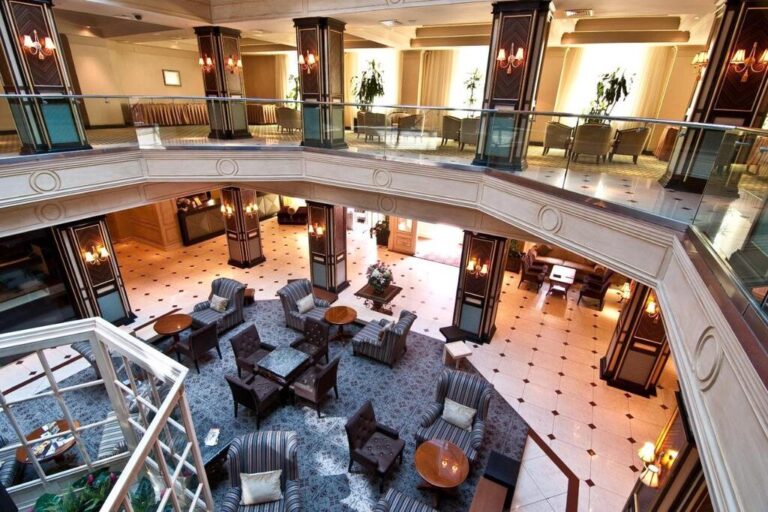 Lobby at Grand Tien Shan Hotel