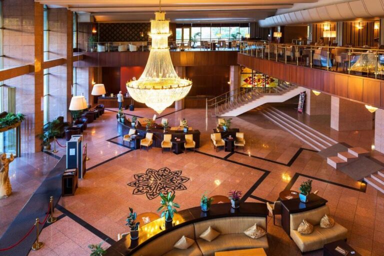 Lobby in Hotel Kazakhstan