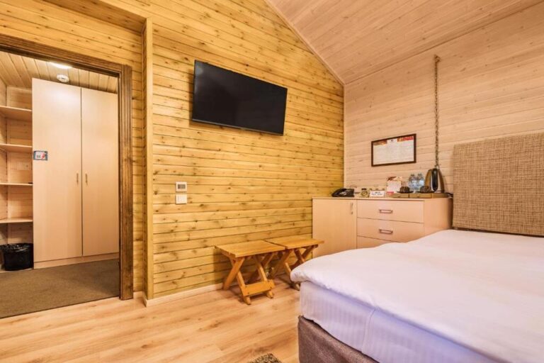 Luxury treehouse in Oi-Qaragai Mountain Resort