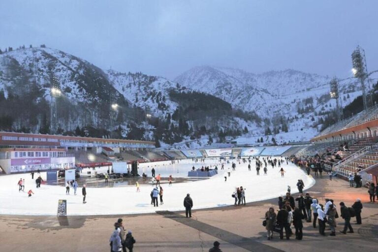 Medeu skating rink in Almaty