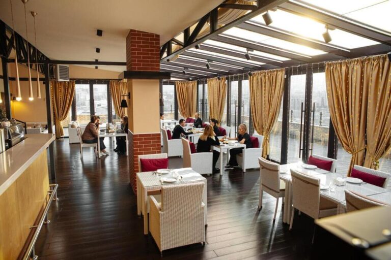 Resturant in Reikartz Sky Almaty