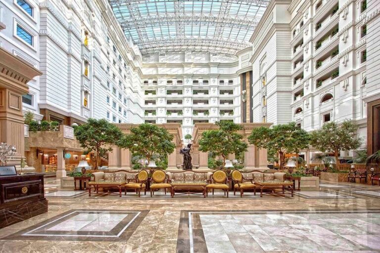 exterior-view of Rixos almaty