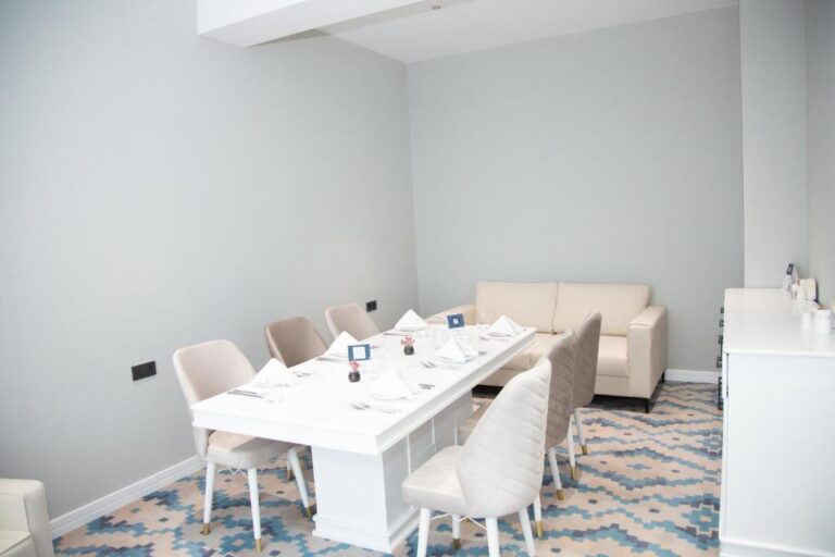 living room of Executive suite in park Dedeman hotel Almaty