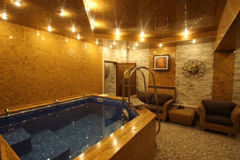 sauna inhotel Uyut Almaty Kazakhstan