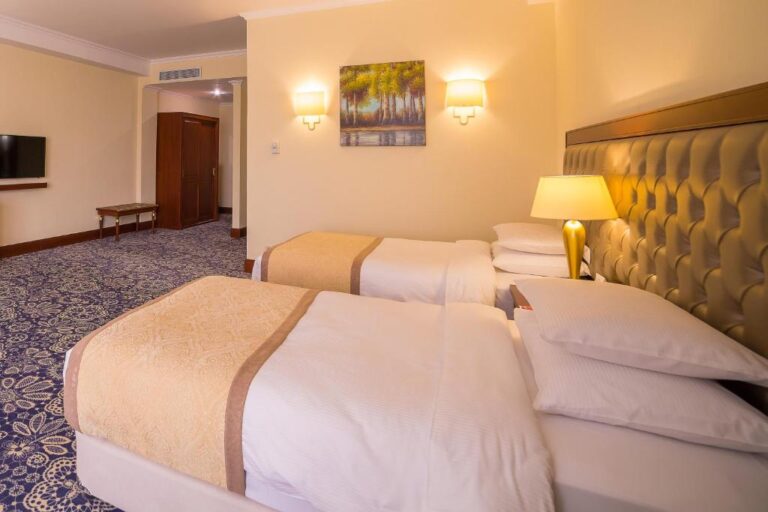 standard Twin Room City View in Ramada Almaty