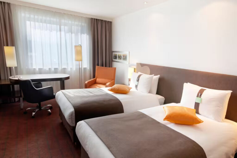 standard twin room in Holiday Inn Almaty